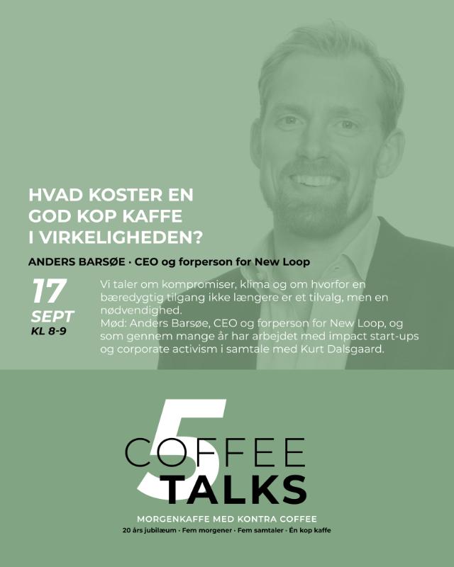 Coffee talk - Anders Barsø