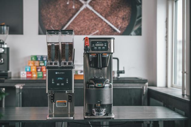 Bunn kaffebrygger og kaffekvaern