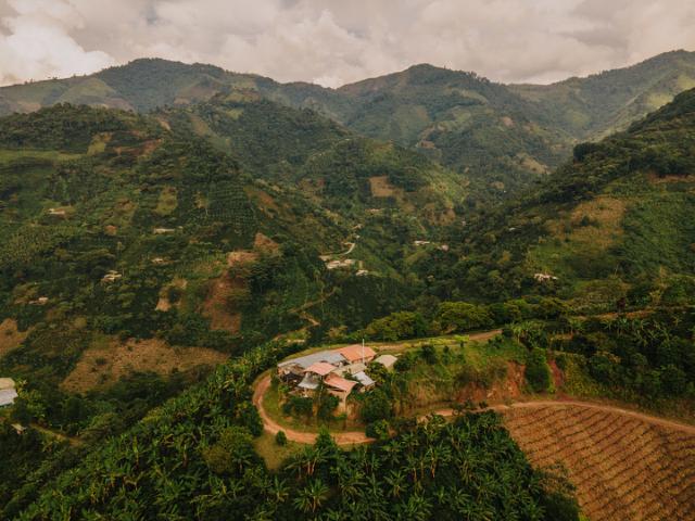 bjerglandskabsbillede fra colombia 